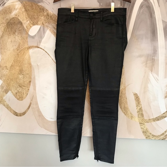 MADEWELL | Skinny Skinny Racetrack Moto Black Jeans Size 28 - Picture 4 of 15